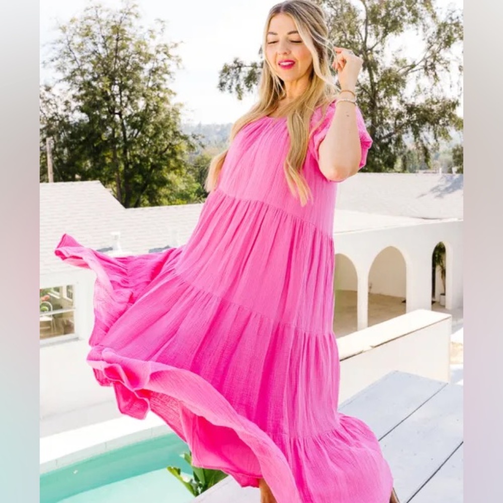 NWT Harvey dress in pink